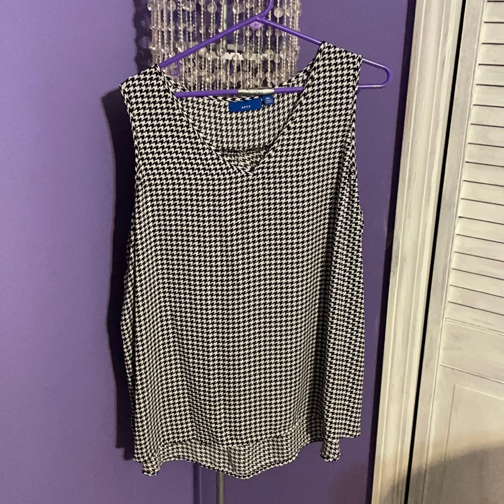 Hounds tooth Tank